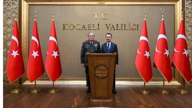 1.Ordu Komutanı Orgeneral Metin Tokel’den Vali Aktaş’a ziyaret