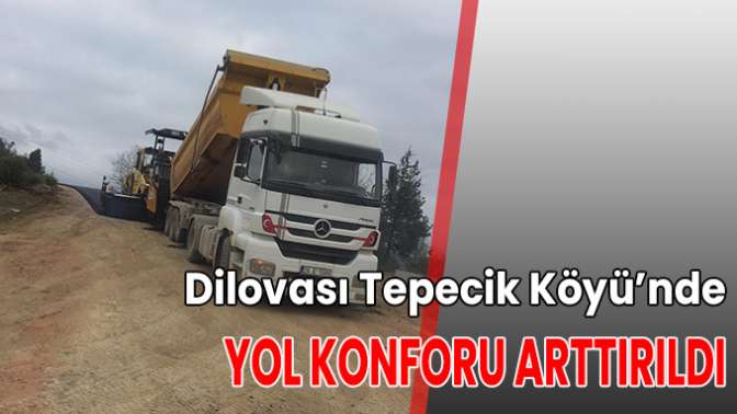 2 BİN 300 TON ASFALT SERİLDİ