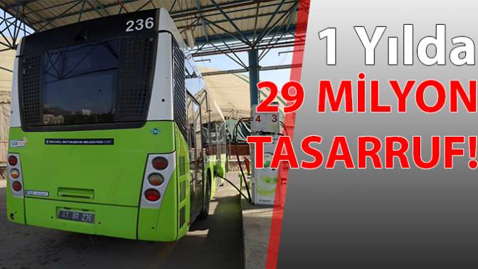 29 milyon TL tasarruf