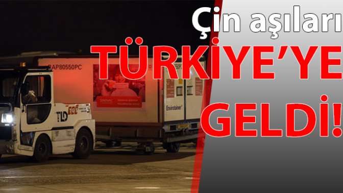 3 milyon doz Ankaraya ulaştı!