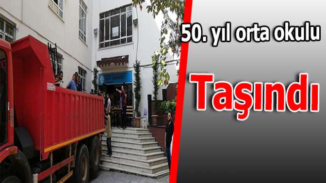 50. Yıl Ortaokulu taşındı