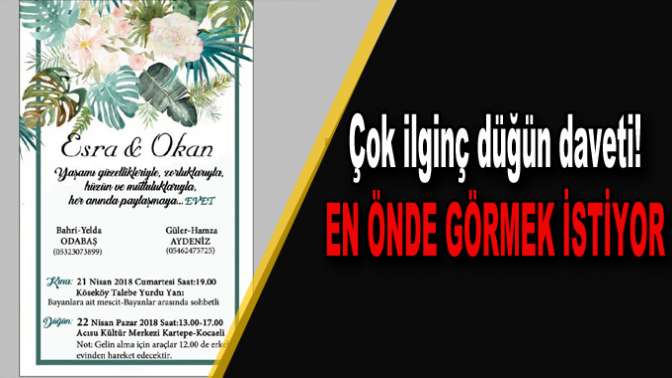 Acele et diyenler neredesiniz?