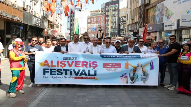 Alışveriş Festivali, Gebze’ye hareket kattı