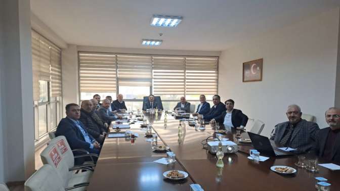 Arslanbey Organize Sanayi Bölgesi Müteşebbis Heyet Toplantısı Vali Aktaş Başkanlığında Gerçekleşti