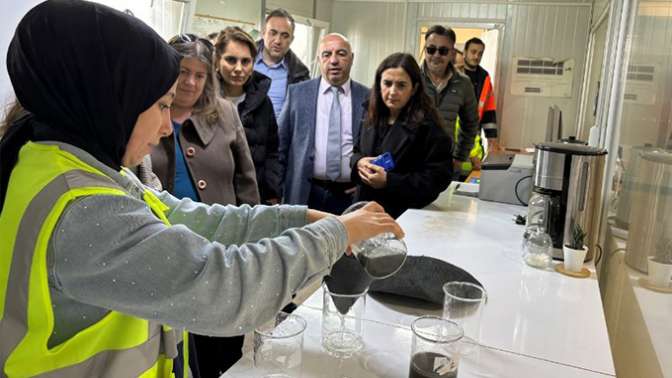 Bakanlık heyeti Türkiye’nin en büyük çevre projesini yerinde inceledi