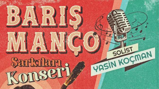 Barış Manço unutulmaz şarkıları ile Gölcükte anılacak
