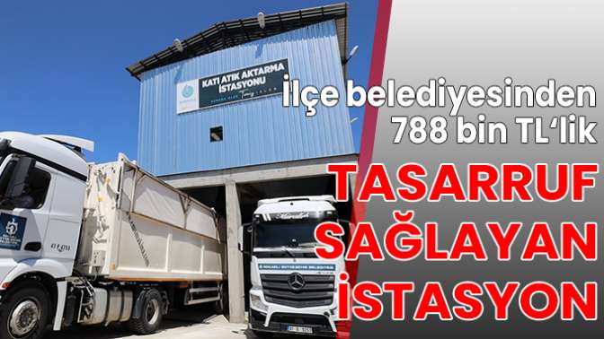 Başiskele Belediyesinden dev tasarruf