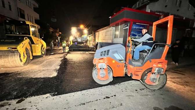 Başiskelede 15 sokak ve 5 kilometrelik cadde yolu asfaltlanacak