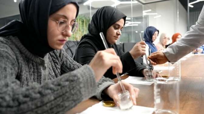 Başiskelede Doğal Kozmetik Yapım Etkinliği
