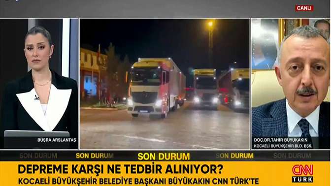 Başkan Büyükakın, Deprem bölgesinden elimizi çekmedik