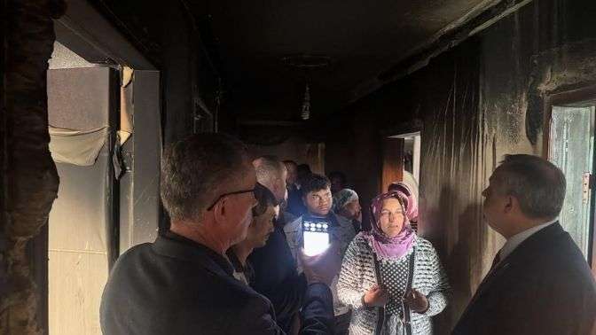 Başkan Dokuzlar’dan Yangın Mağduru Aileye Ziyaret: “Yaraları Birlikte Saracağız”