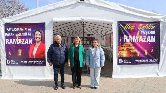 Başkan Hürriyet, “İftar sofralarına bütün vatandaşlarımız davetli”