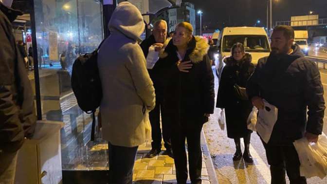 Başkan Hürriyet, Kuruçeşme’de emekçilere moral verdi