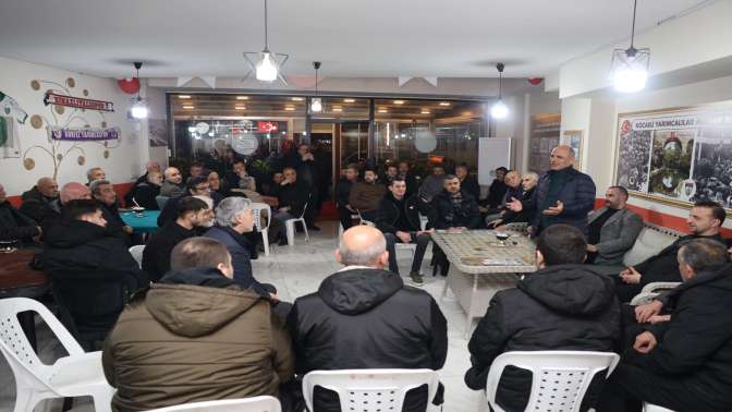 Başkan Söğüt, Yarımcalılarla bir araya geldi