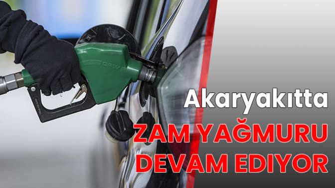 Benzin, motorin ve LPGye bir zam daha!