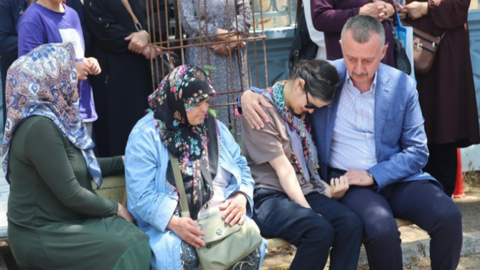 Büyükakın, Gülşah’ı en acı gününde de yalnız bırakmadı