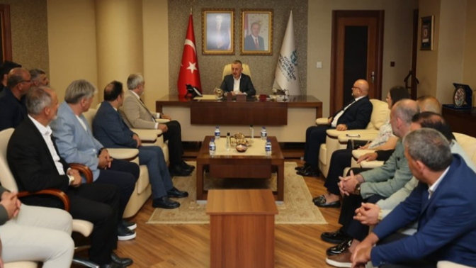 Büyükakın, Murat Aydın ve yönetimini kabul etti