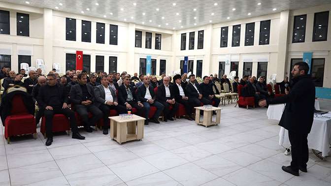 Büyükşehir’den çiftçilere bilgilendirme toplantısı