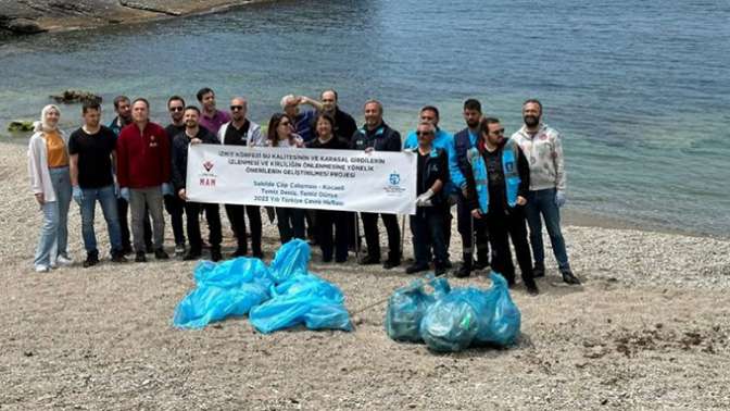 Büyükşehir’den deniz çöpleri izleme çalışması