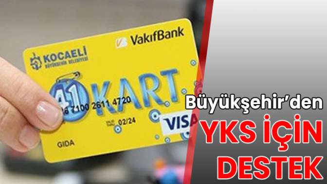 Büyükşehir’den YKS için destek