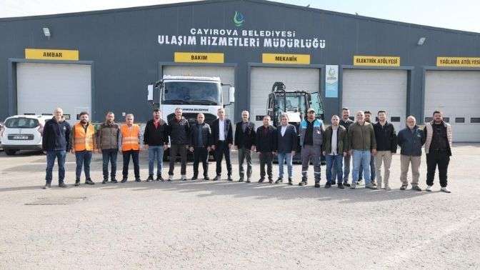 Çayırova Belediyesi’nin araç filosu güçleniyor