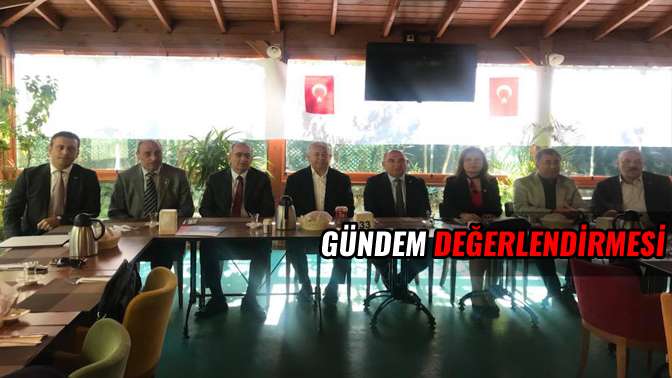 CHP Gebzede bir araya geldi