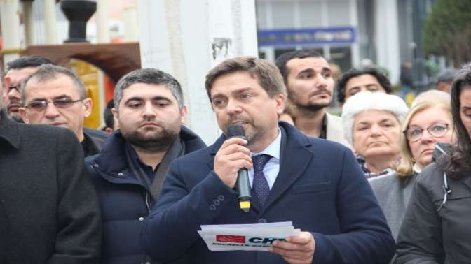 CHP İl Başkanı Sarı: Saray memur ve emeklinin lokmasını gasp etti