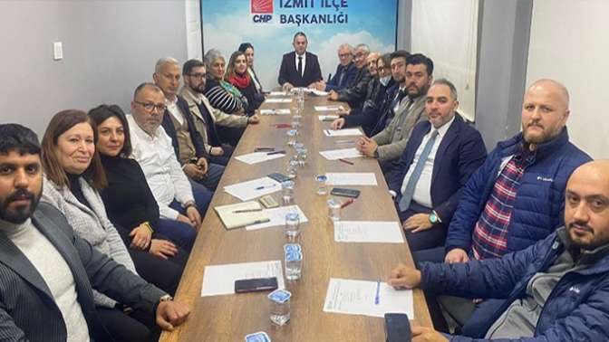 CHP İzmit İlçe Başkanı Darcandan açıklama