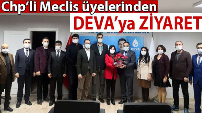 CHP meclis üyelerinden DEVA’ya ziyaret