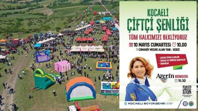 Çiftçinin emeği bu şenlikte taçlanacak
