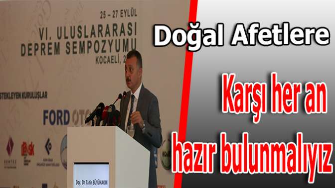 Deprem Gerçeği Unutulmamalı