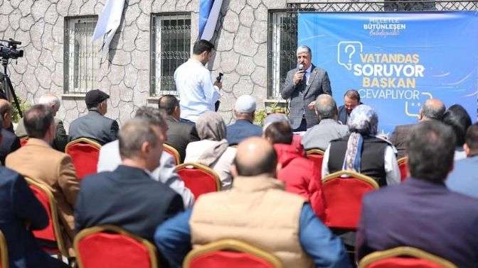 Dilİskelesi’nde “Vatandaş Soruyor, Başkan Cevaplıyor” Buluşması