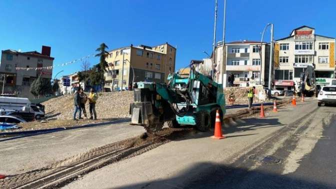 Dilovasında Altyapı Çalışmaları Hızla Devam Ediyor