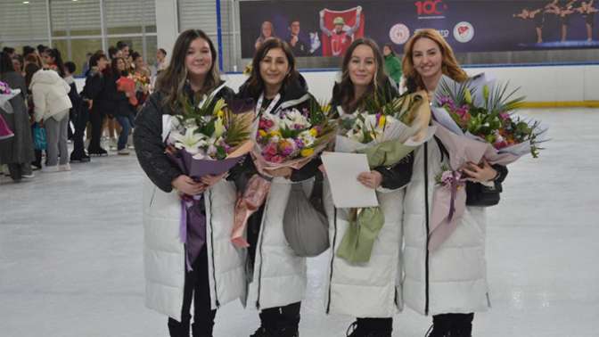 Elite Buz Sporları Kulübü, Senkronize Buz Pateni Türkiye Şampiyonasında başarıya imza attı