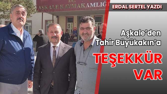 ERDAL SERTELİN YAZISI...