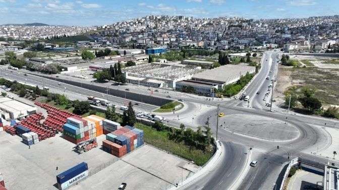 Gebze Ankara Caddesi’nde kavşaklar yenileniyor