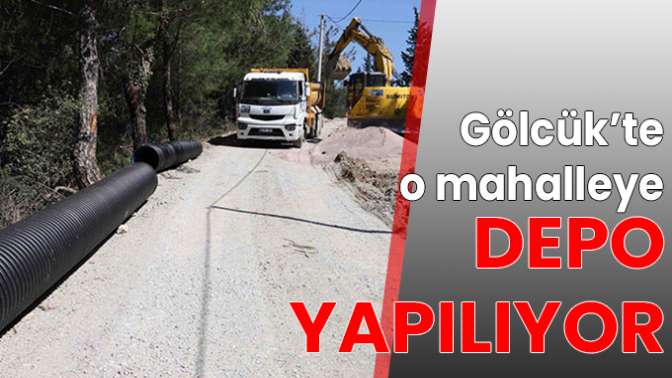 Gölcükte o mahalleye depo yapılıyor