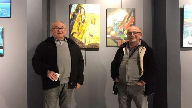 Gölcüklü Ressam Resim Tutkusunu İstanbulda taşıdı