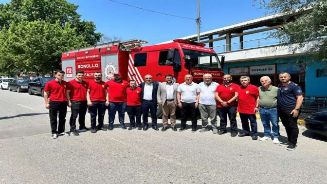 Gönüllü kahramanlara moral ziyareti