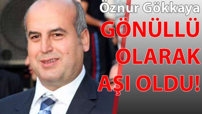 Gönüllü olarak aşı oldum