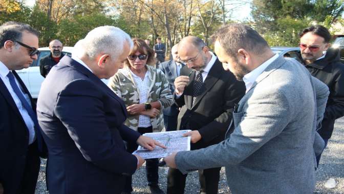 Gündoğdu, Derince Liman Yolu Projesini inceledi