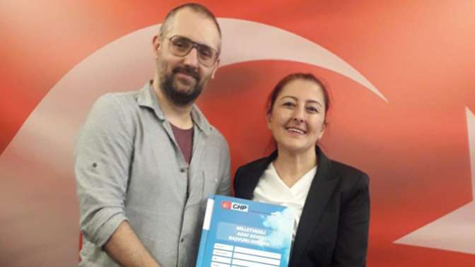 Hülya Güreli Yolcubal başvurusunu yaptı