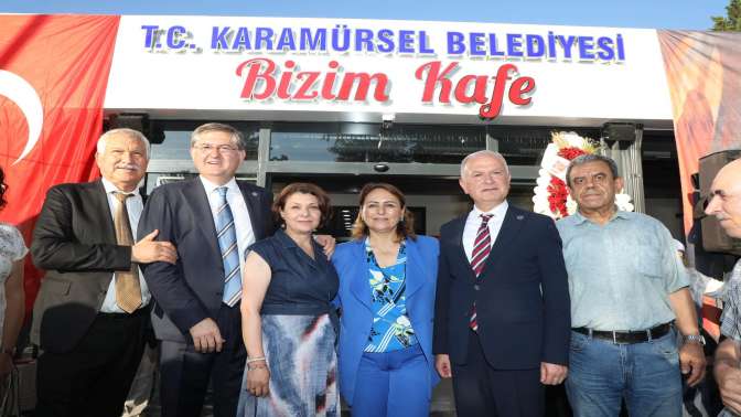 İlk Sosyal Tesisimiz “Bizim Kafe” Açıldı