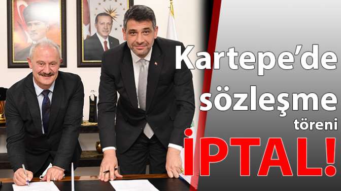 İptal edildi!