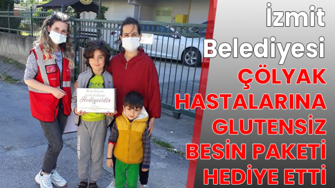 İzmit Belediyesi çölyak hastalarını unutmadı