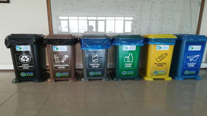 İzmit Belediyesinde çöp kutuları kalktı atık miktarı azaldı