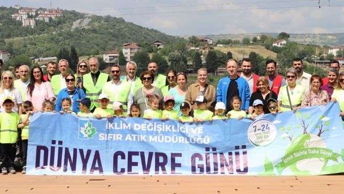 İzmit Belediyesinden Dünya Çevre Günü kapsamında anlamlı etkinlik