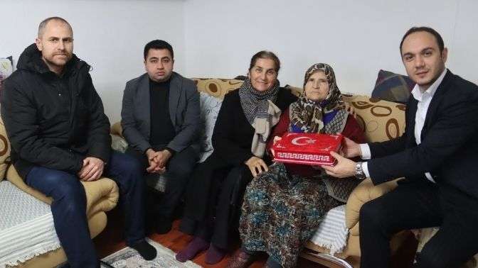 İzmit Belediyesinden gazilerimiz ve şehit ailelerine vefa ziyareti