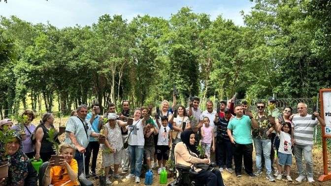 İzmit’te engelsiz bir gelecek için fidanlar toprakla buluştu
