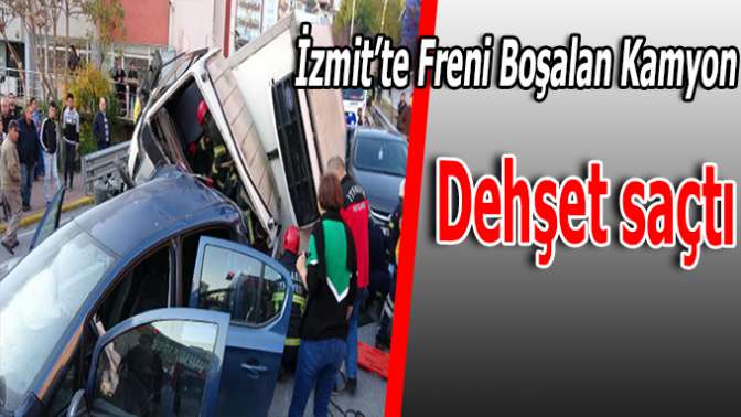 İzmitte Feci Kaza